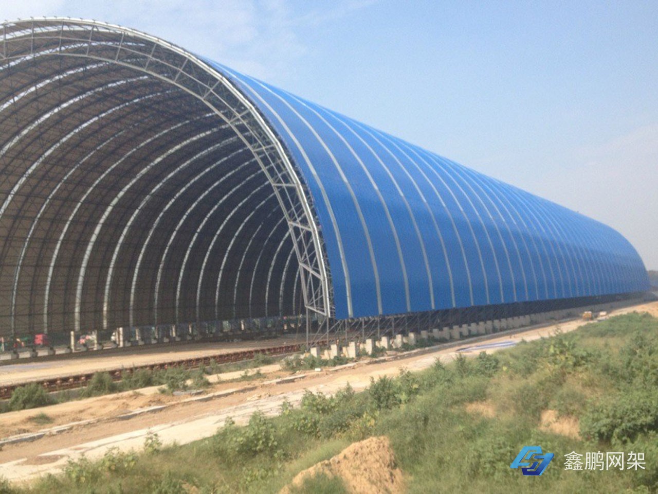 干煤棚網(wǎng)架設(shè)計與組裝