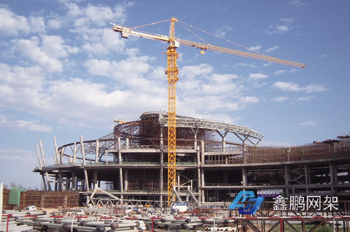 鄂爾多斯機(jī)場網(wǎng)架工程